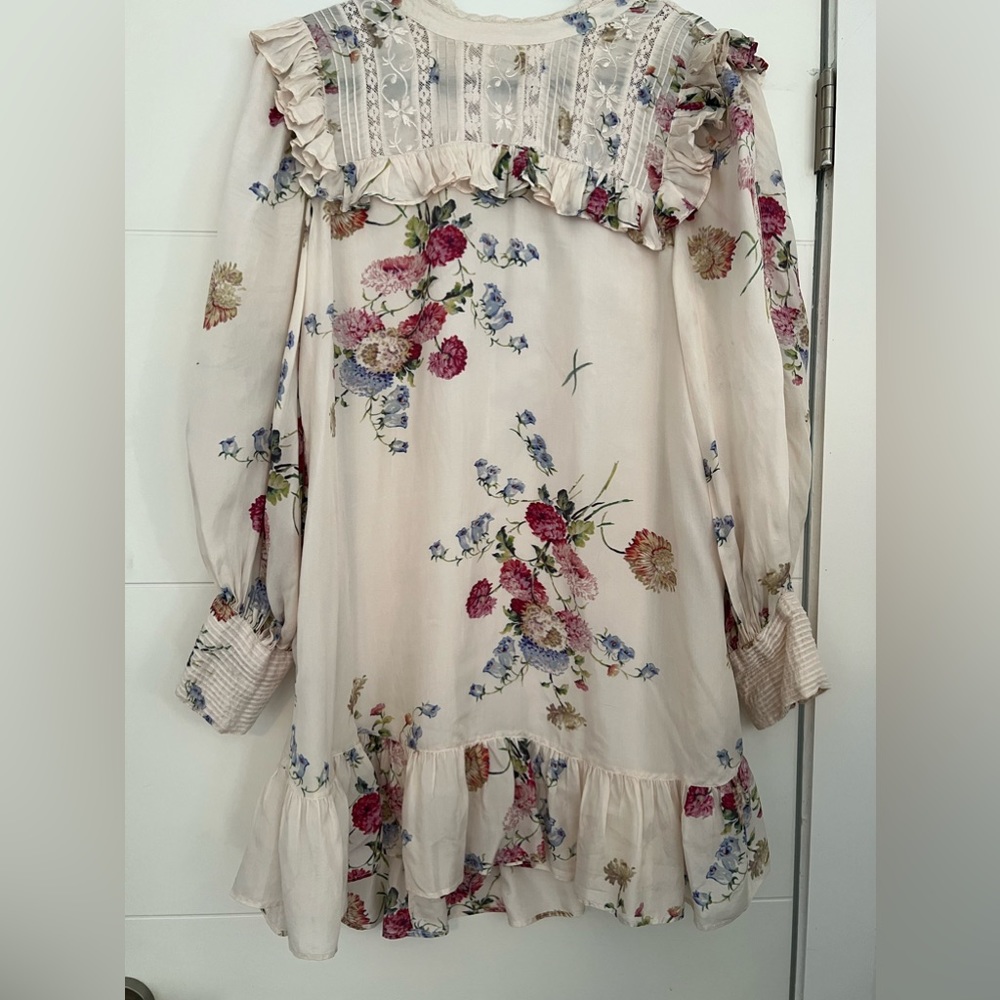 LoveShackFancy Silk Dress M